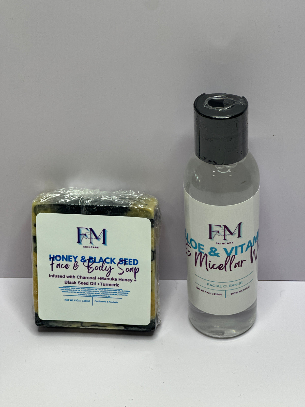 Manuka Honey & Black Seed & Micellar Water Combo