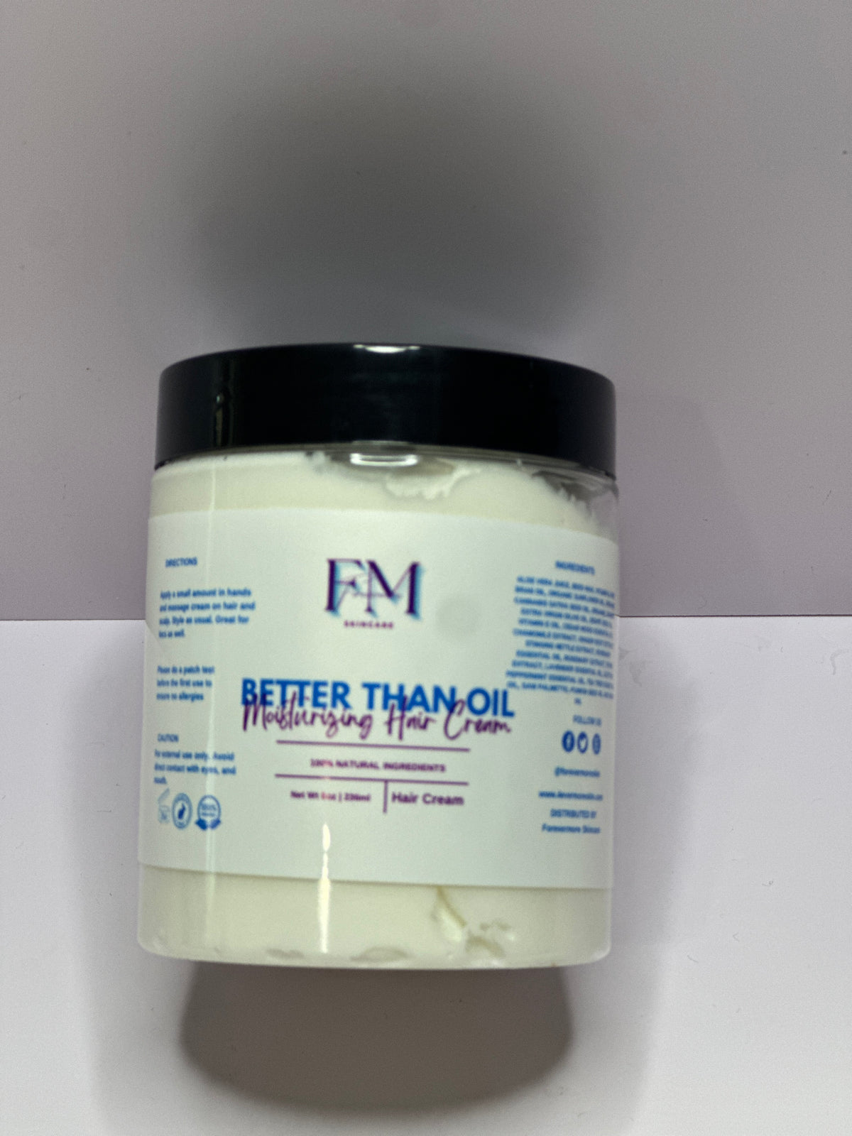 Forevermore Better Than Oil Moisturizer Hair Cream