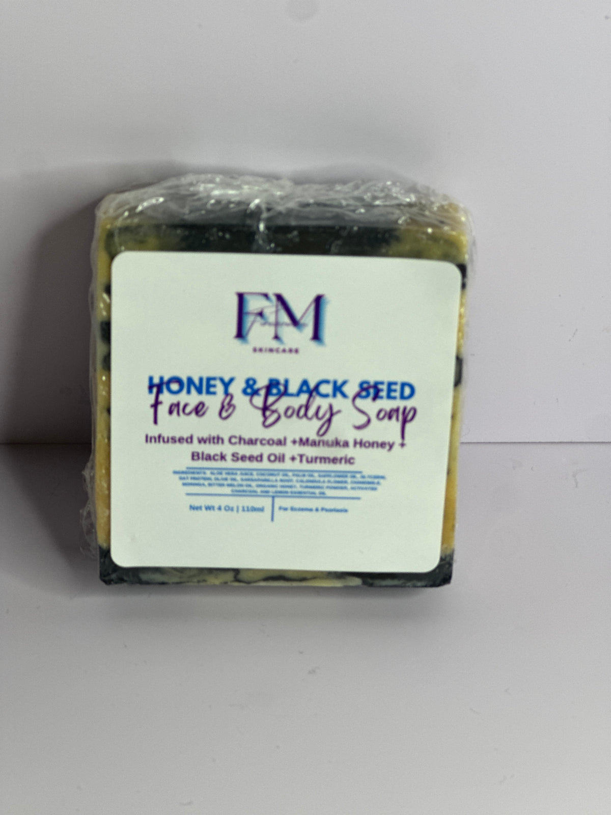 Forevermore Activated Turmeric, Honey & Black Seed Face Body Soap