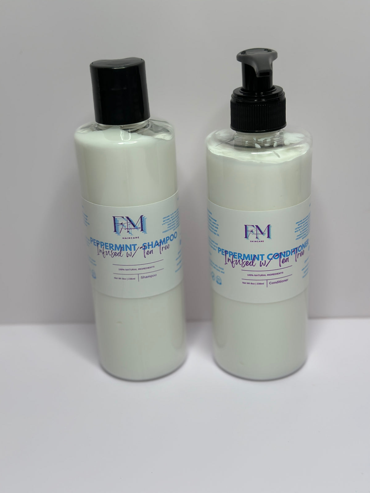 Peppermint Shampoo & Conditioner Infused w/Tea Tree